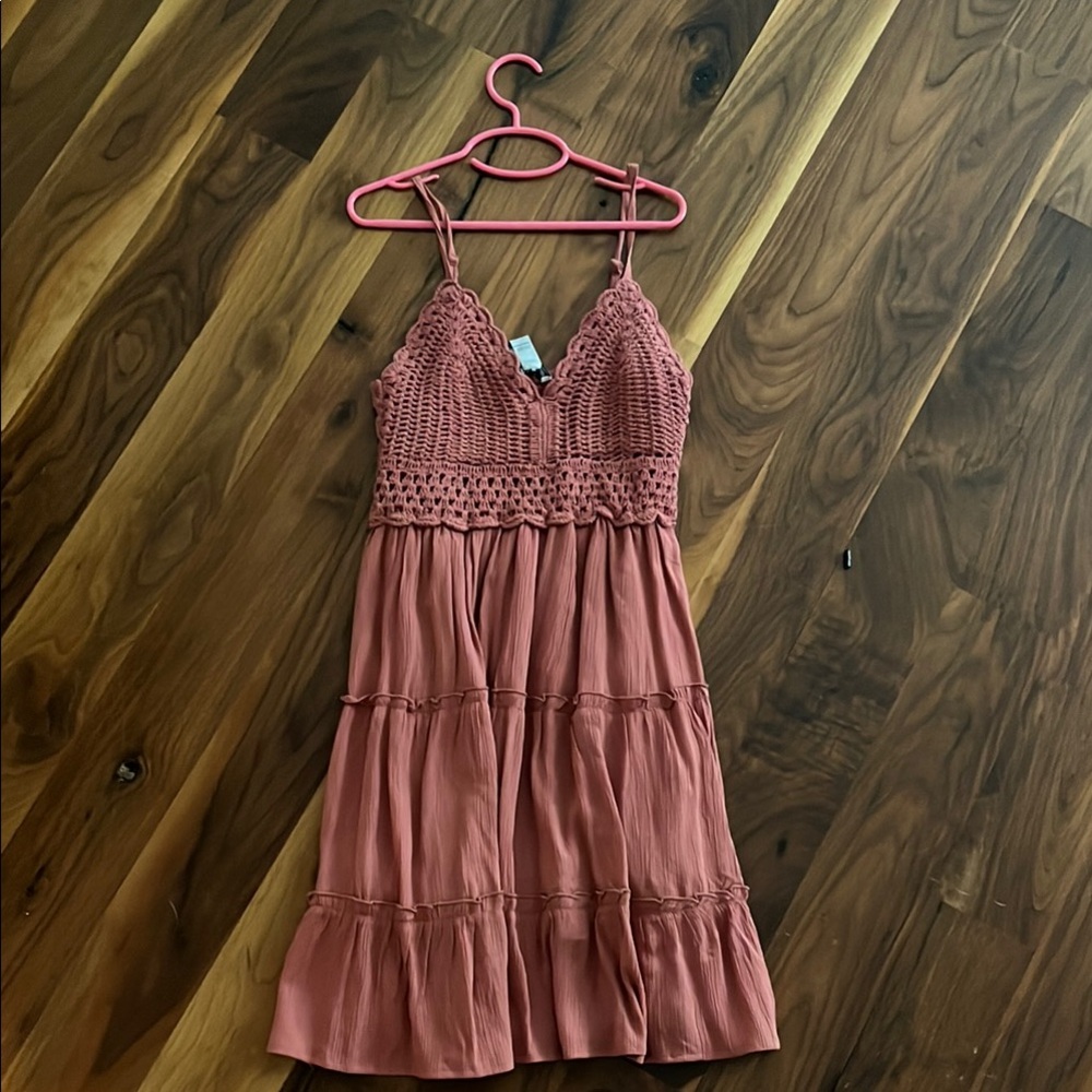 Boho Pink Dress
